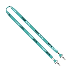 Custom Logo Import Rush 5/8" Dye-Sublimated 2-Ended Lanyard with Crimps