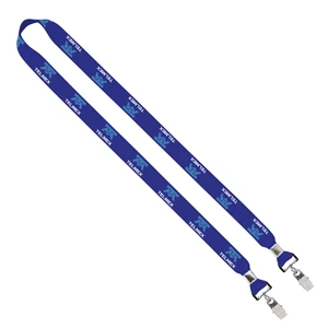 Custom Logo Import Rush 3/4" Dye-Sublimated 2-Ended Lanyard with Crimps