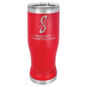 Polar Camel 14oz Pilsner Metal Drinkware - Lasered in USA