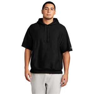 Champion Reverse Weave Short Sleeve Hooded Sweatshirt