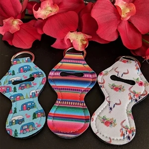 Lip Balm Holder Keychain