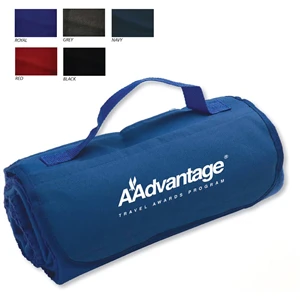 Premium, 47 x 53, Fleece Roll-Up Blanket with Pocket Flap