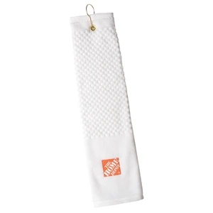 Premium Velour 16x22, 3.5lb Checkered Heavyweight Golf Towel