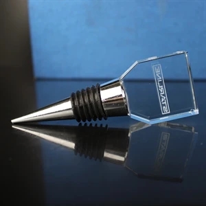 Metal Crystal Wine Stopper For Chateau Decoration