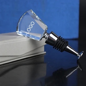 Optical Crystal Engraved Wine Stoppers