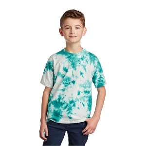 Port & Company Youth Crystal Tie-Dye Tee