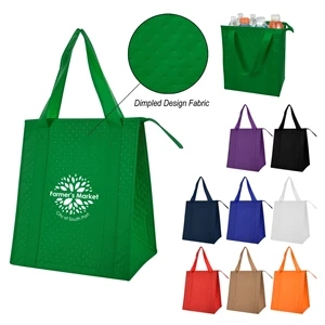 Dimples Non-Woven Cooler Tote Bag