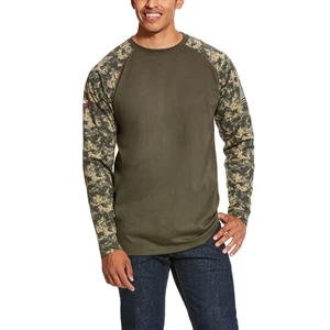 Ariat® FR Baseball Long Sleeve T-Shirt