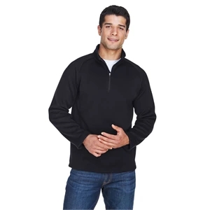 Devon & Jones Adult Bristol Sweater Fleece Quarter-Zip