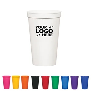 22 Oz PP Plastic Stadium Cups