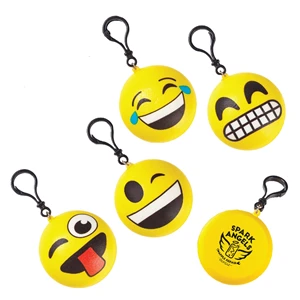 Custom Logo Squishy Emoji Clip-Ons