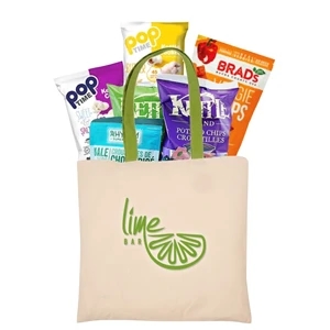 Custom Logo Summer Snack Tote