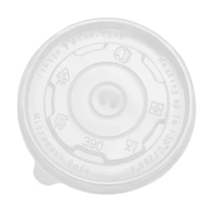 12 oz. Food Container Plastic Flat Lid