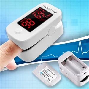 USA Stock Fingertip Pulse Oximeter w/ LED Display