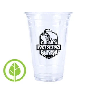 20 oz. Compostable Eco-Friendly PLA Plastic Cup
