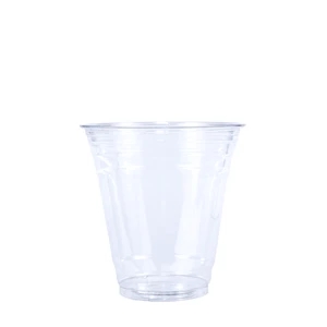 BLANK 12 oz. Clear PET Plastic Cup