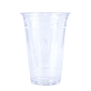BLANK 20 oz. Clear PET Plastic Cup