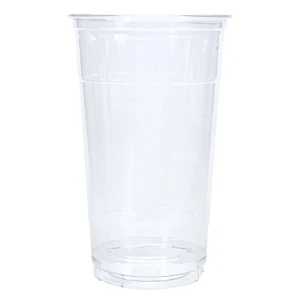 BLANK 32 oz. Clear PET Plastic Cup