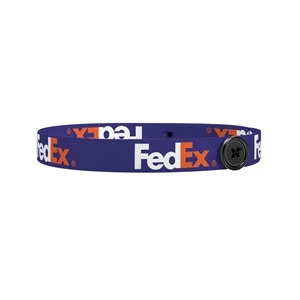 Mask Buddy Pro Jr. 3/4" Dye-Sub Elastic Headband w/ Buttons