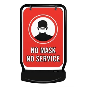 Stock Swing Sign - Double Sided Kit (No Mask No Service)