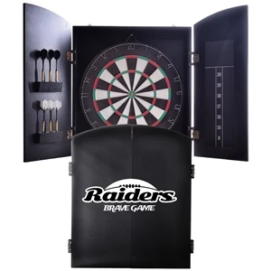 Dartboard with Cabinet