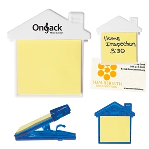 House Clip With Sticky Notes