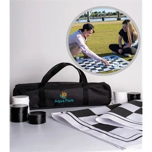 Giant Checkers Game Set
