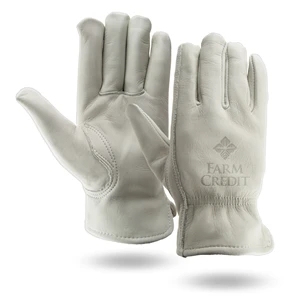 Winter Lined Buffalo Leather Gloves