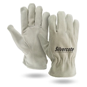 Winter Lined Suede Leather Gloves