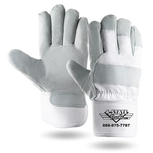 Winter Lined Waterproof Leather Palm Gloves