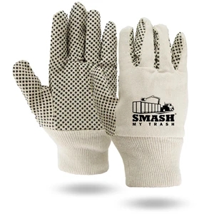 Canvas Gloves with Grip Dots