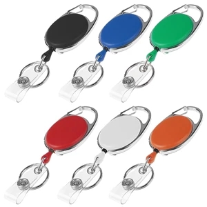 Retractable Pull Key Ring Chain