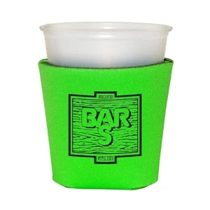 Premium Collapsible Foam 12oz Solo-Style Cup Insulator