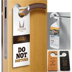 Custom Door Knob Hanger - Scented - Full Color