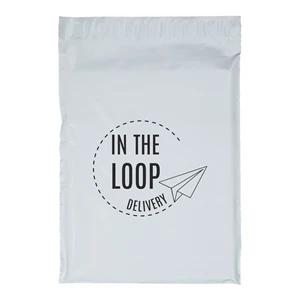 9 1/2W x 12H Plastic Mailer - Flexo Ink Print