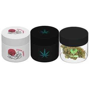 Custom Glass Jar 2 oz