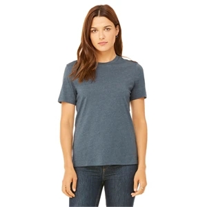 Bella + Canvas Ladies' Relaxed Heather CVC Short-Sleeve T...