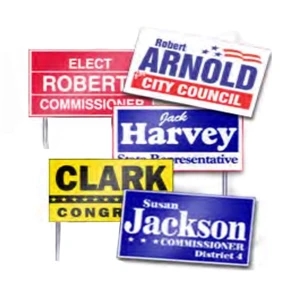 Poly Yard Signs