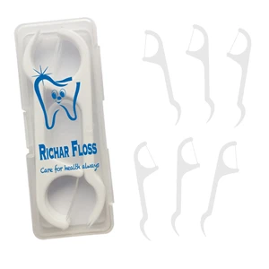 Box Packed Dental Floss Picks