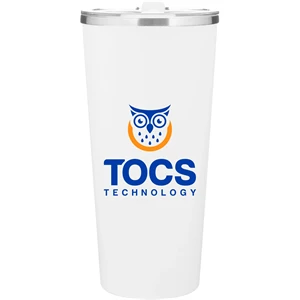 Custom Logo 16.9 oz Cooper Stainless Insulated Travel Coffee Tumbler