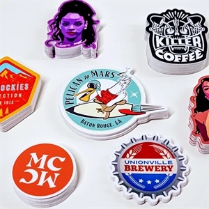 Custom Die-Cut Sticker Singles