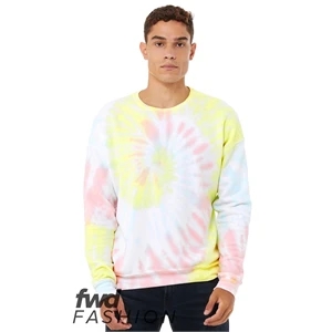 BELLA + CANVAS FWD Fashion Tie-Dyed Crewneck Sweatshirt