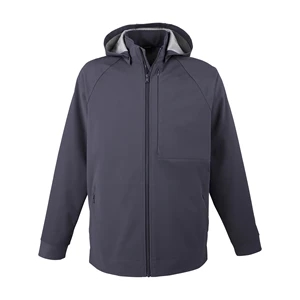 North End Men's City Hybrid Soft Shell Hooded Jacket