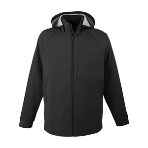 North End Men's City Hybrid Soft Shell Hooded Jacket