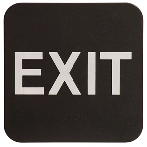 Kota Pro Exit ADA Sign