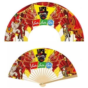 Bamboo Folding Paper Fan
