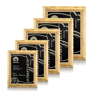 Bamboo/Marietta Plaque - Black