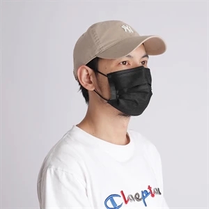 Black Disposable Face Mask Stock in California Free Shipping