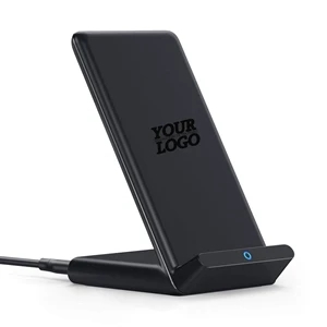 3 Coil Fast Wireless Charger w/Cell Phone Stand