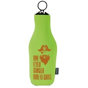 Koozie® Neoprene Zip-Up Bottle Cooler